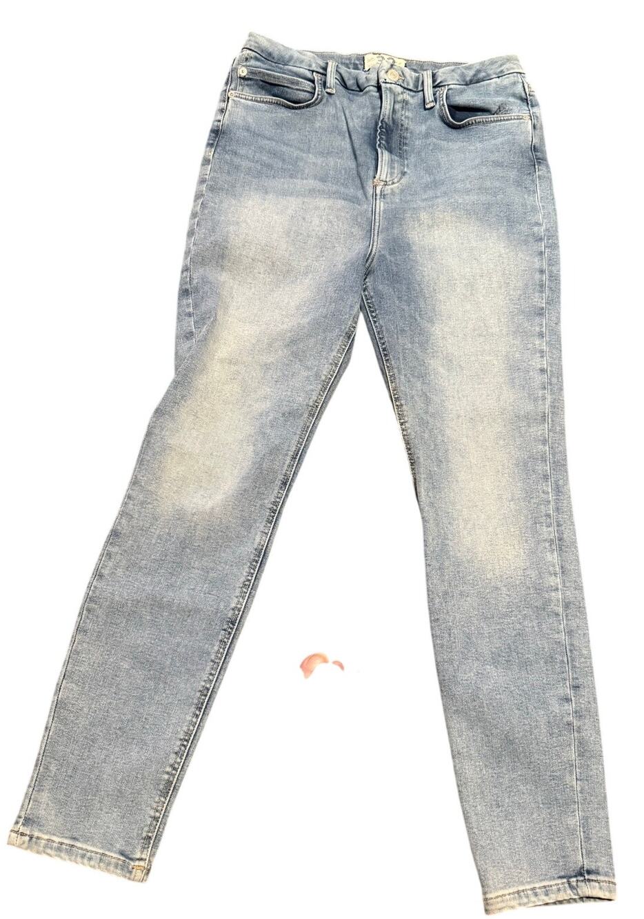 We The Free Free People High Rise Skinny Jeans, Light Wash, Women's Size 32